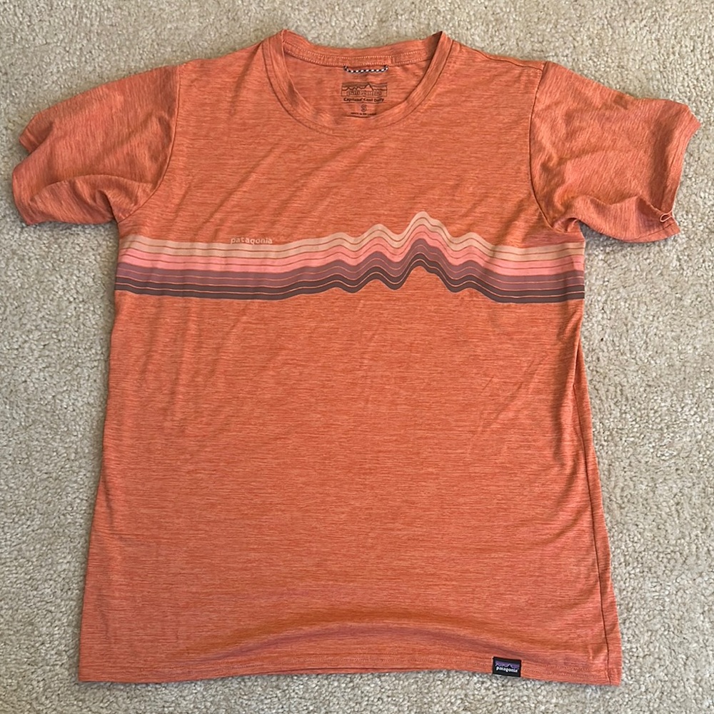 Men’s Patagonia capilene cool daily SS tee size S